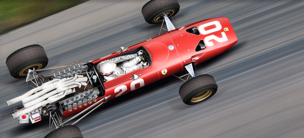 Parkes Ferrari 312 Silverstone 1967 (GPL)