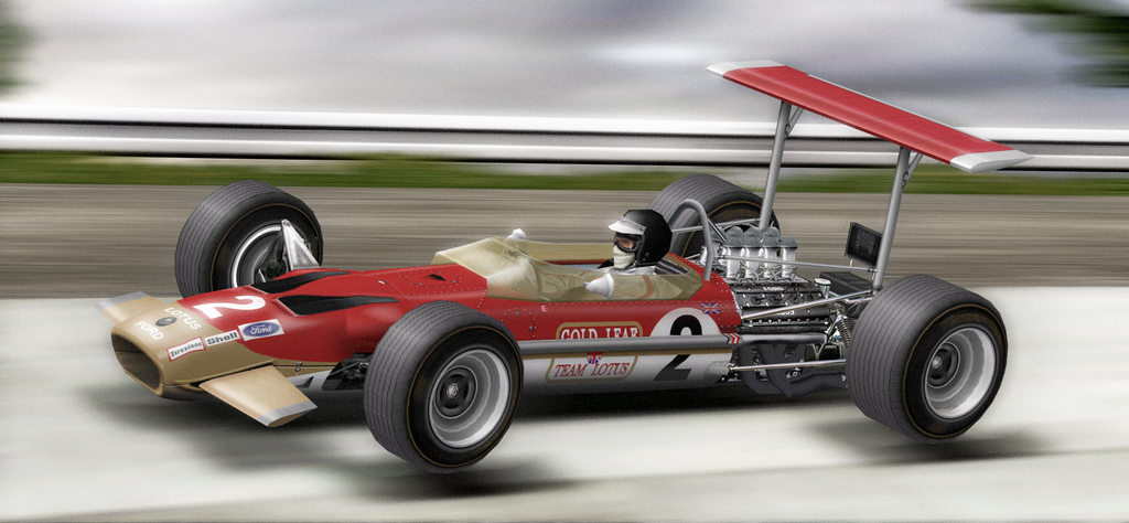 Rindt Lotus 49 Nurburgring 1969 (GPL)